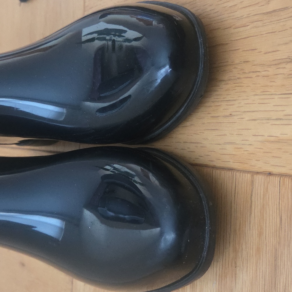 Women's Black Rain Boots